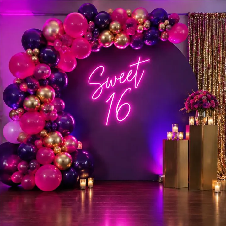 Decoration Neon Sweet 16