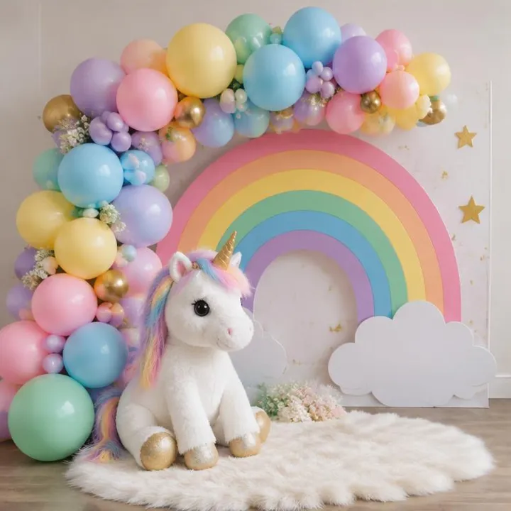 Decoration Rainbow unicorn